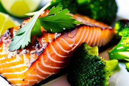 Salmon with Broccoli