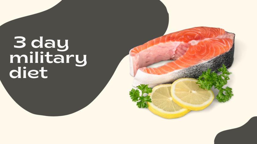 3 day military diet