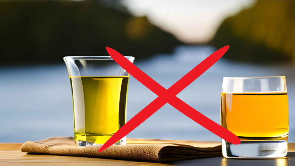 No alcohol
